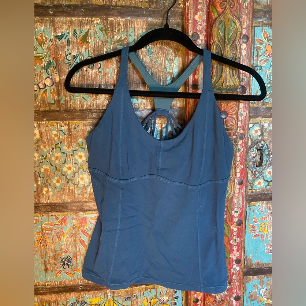 Prana Blue Yoga Top